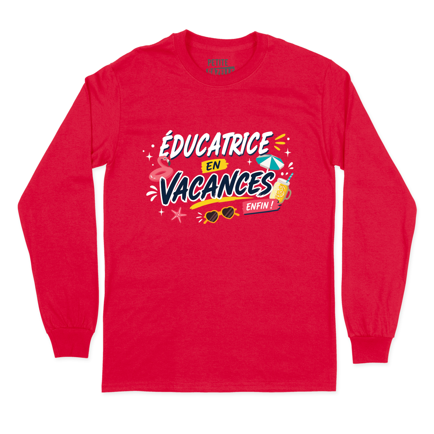 T-SHIRT À MANCHES LONGUES | Éducatrice en vacances