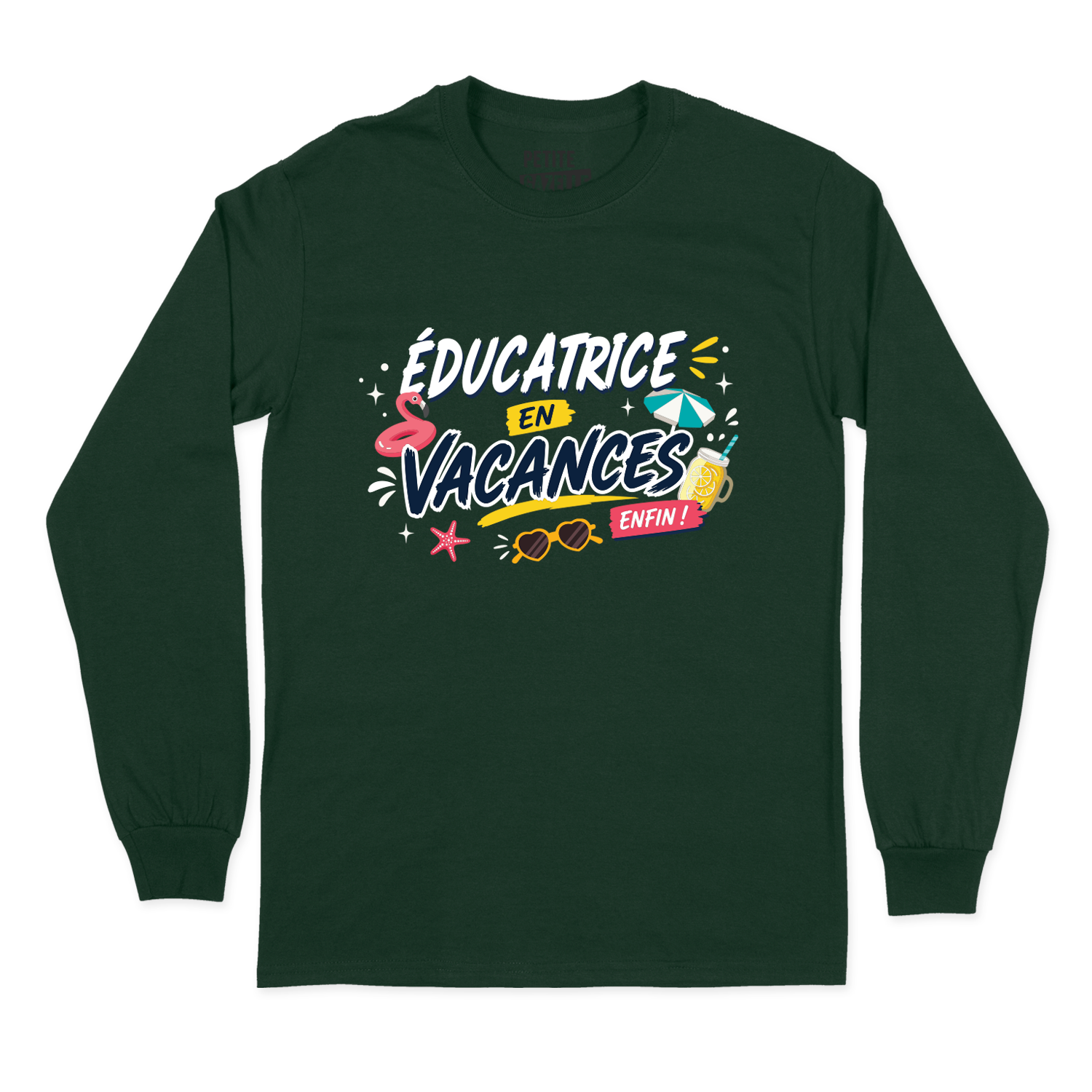 T-SHIRT À MANCHES LONGUES | Éducatrice en vacances