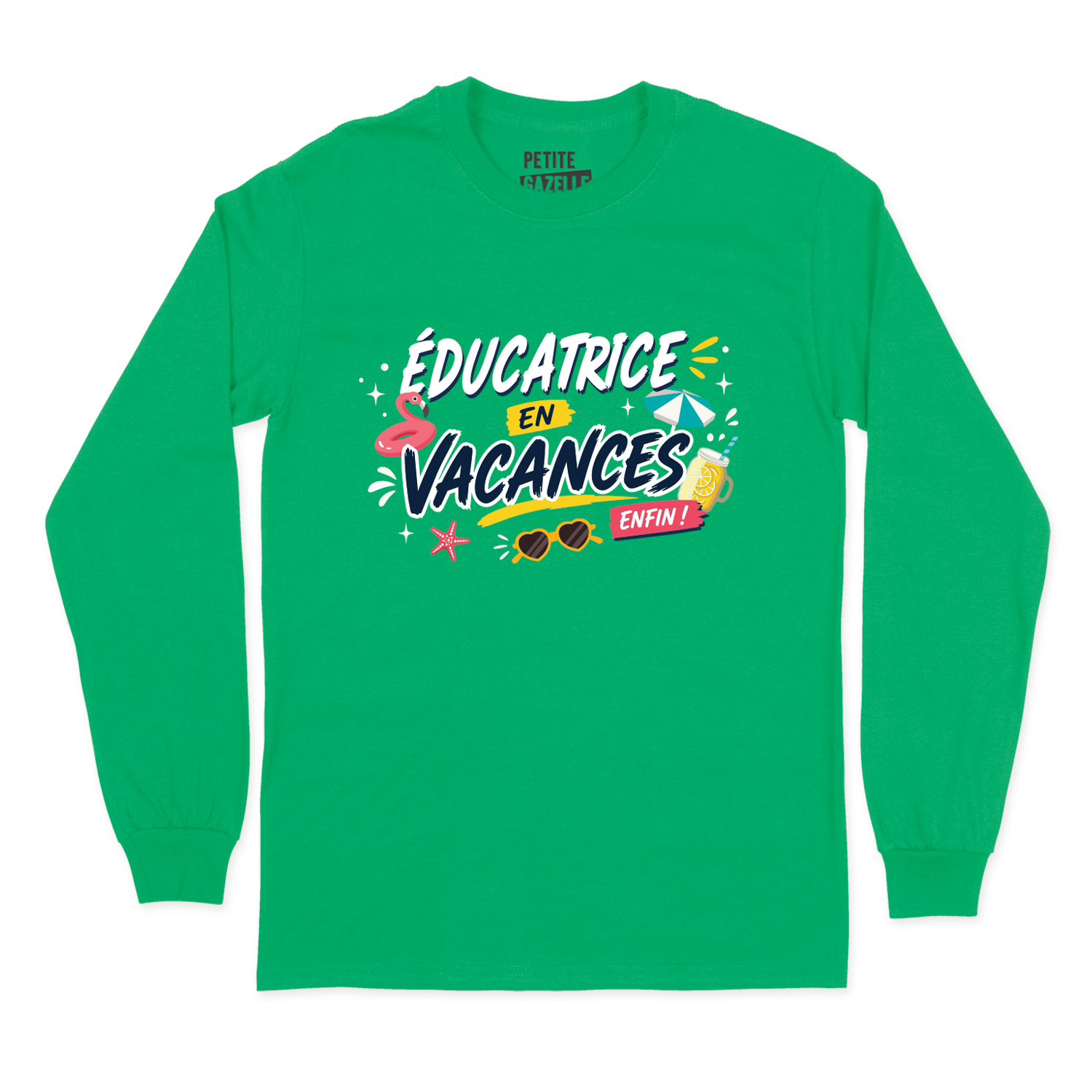 T-SHIRT À MANCHES LONGUES | Éducatrice en vacances