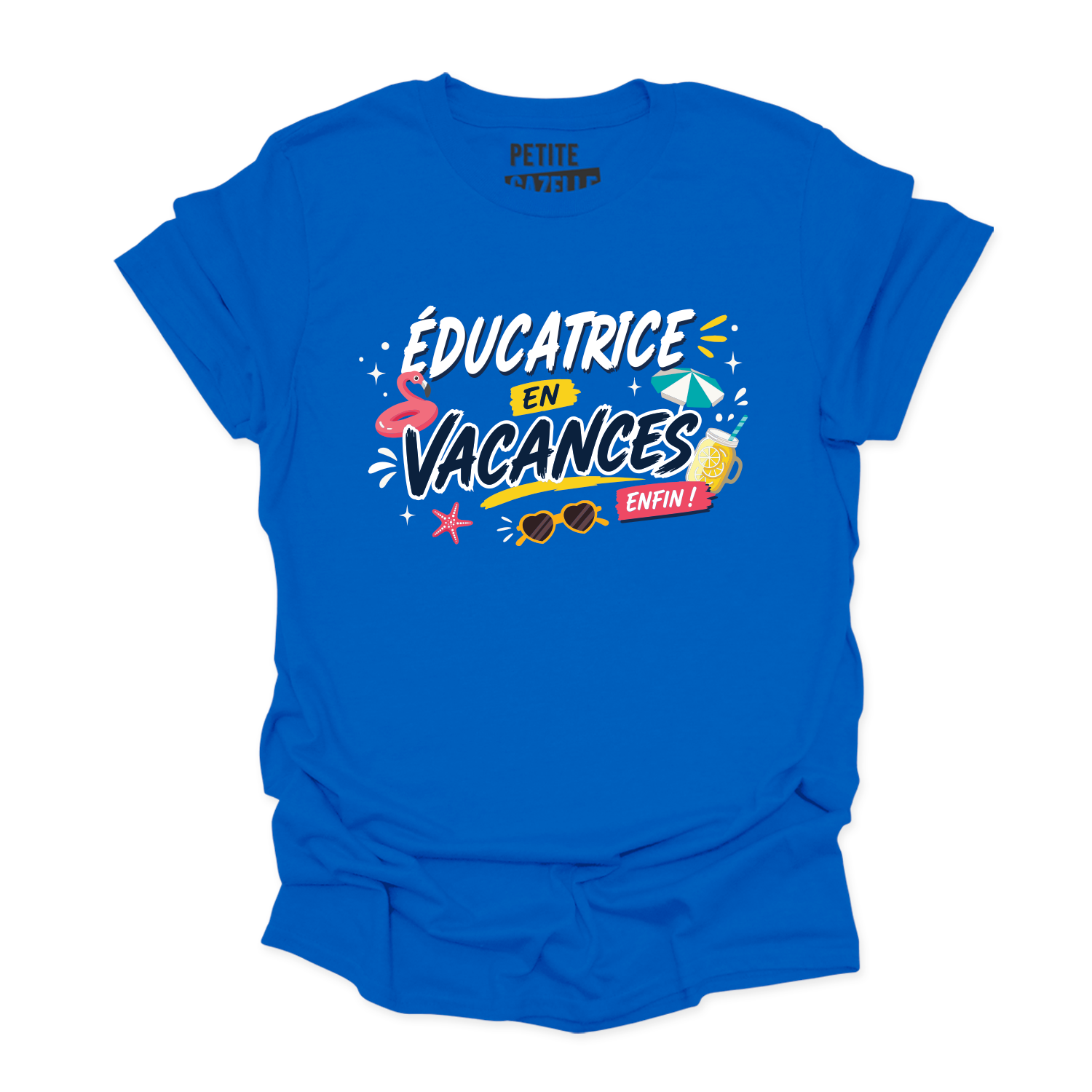 T-SHIRT COL ROND | Éducatrice en vacances