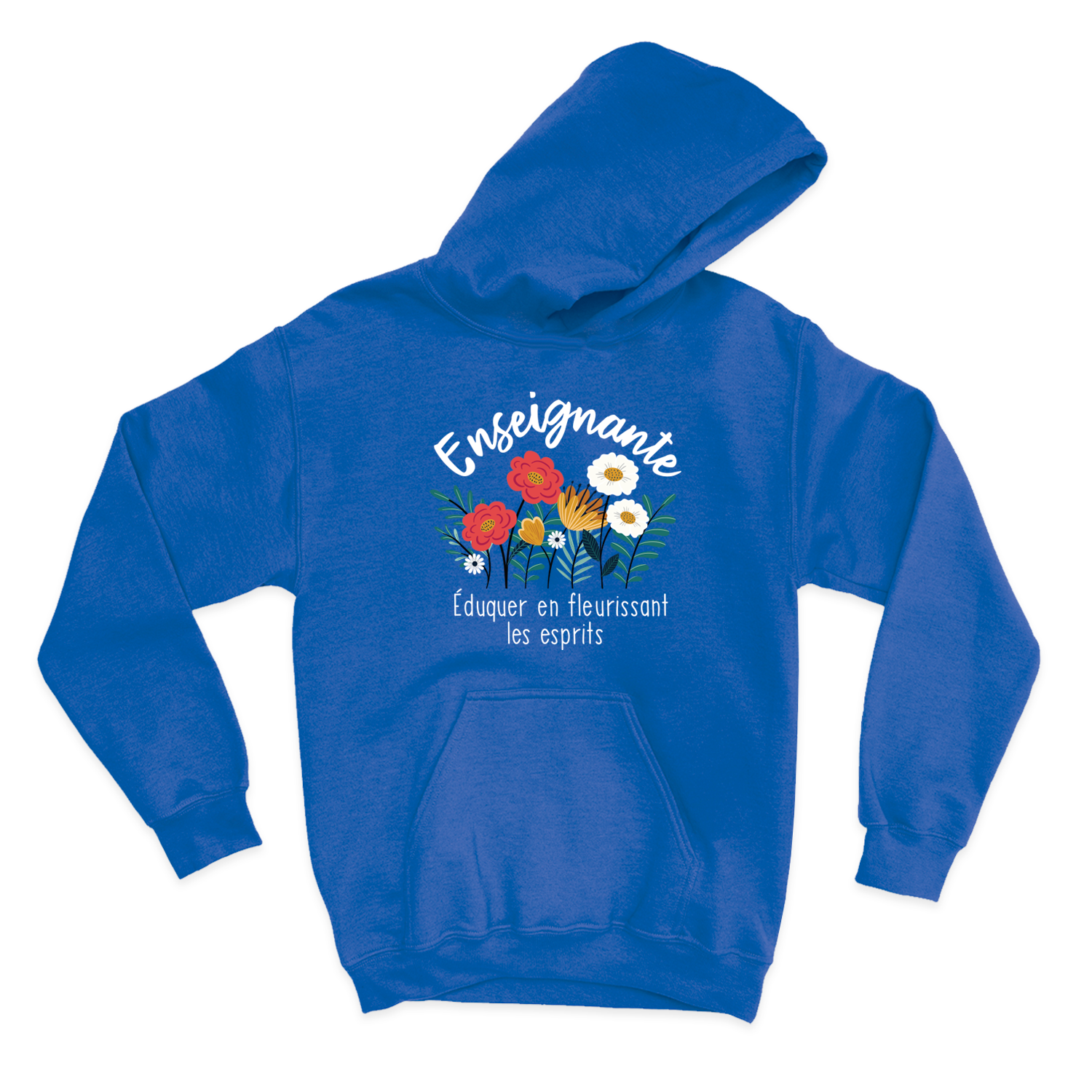 HOODIE | Enseignante, Fleurir les esprits