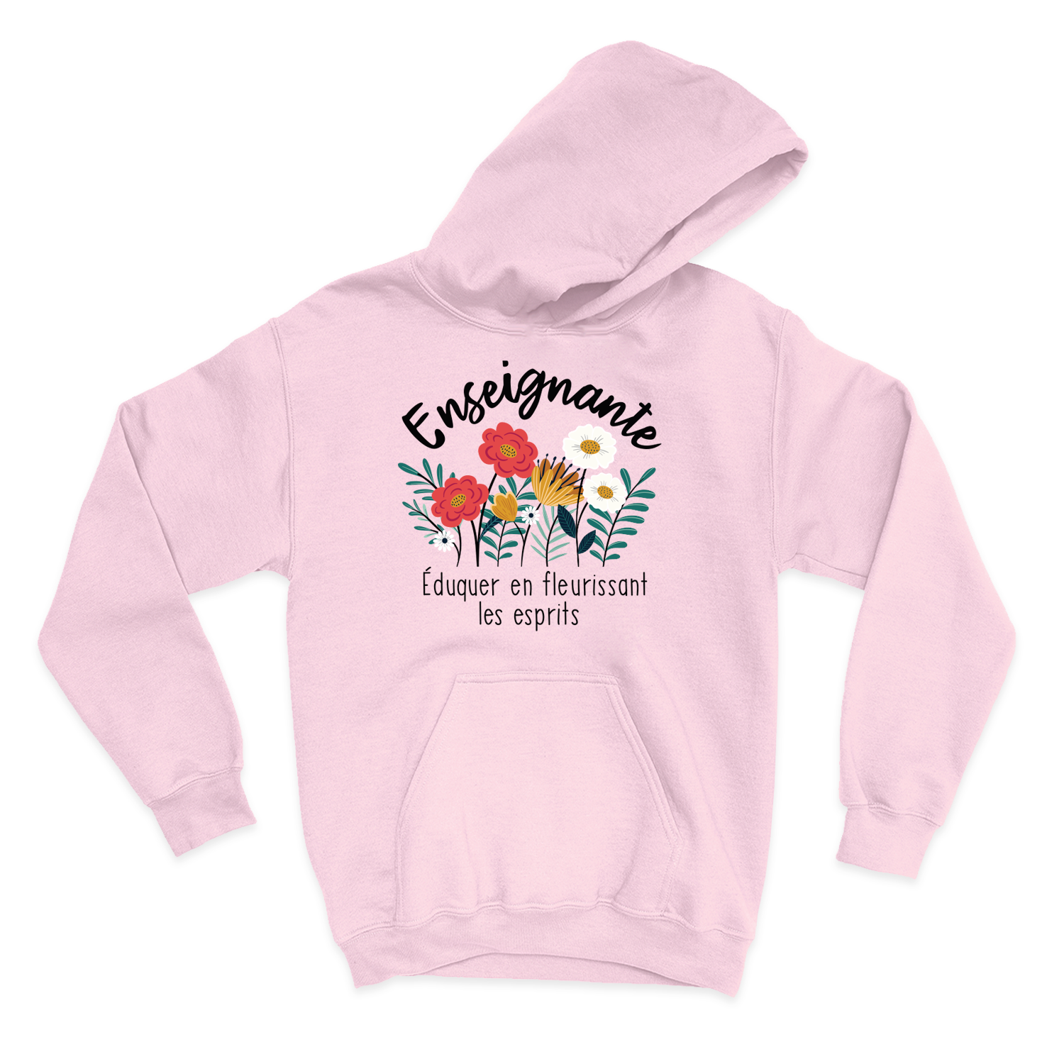 HOODIE | Enseignante, Fleurir les esprits