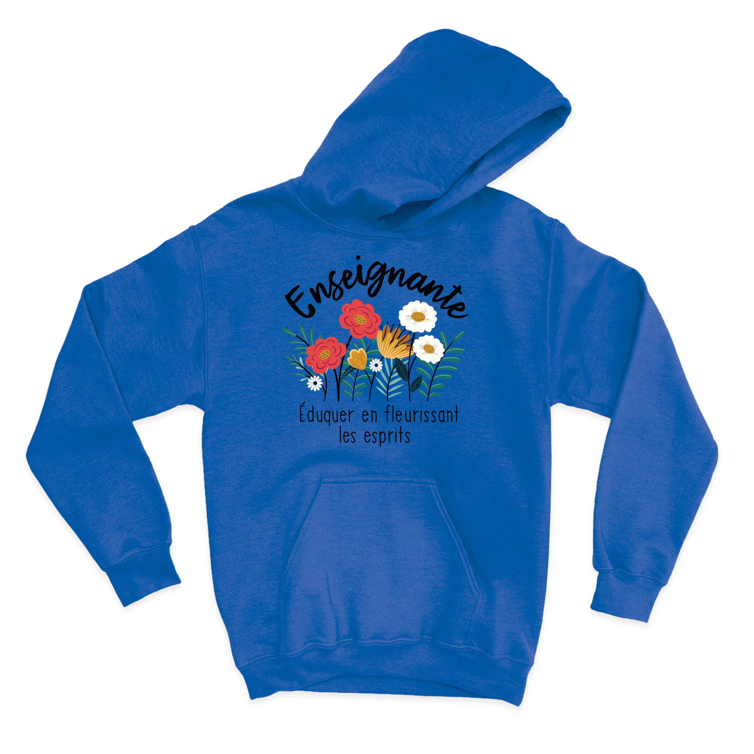 HOODIE | Enseignante, Fleurir les esprits