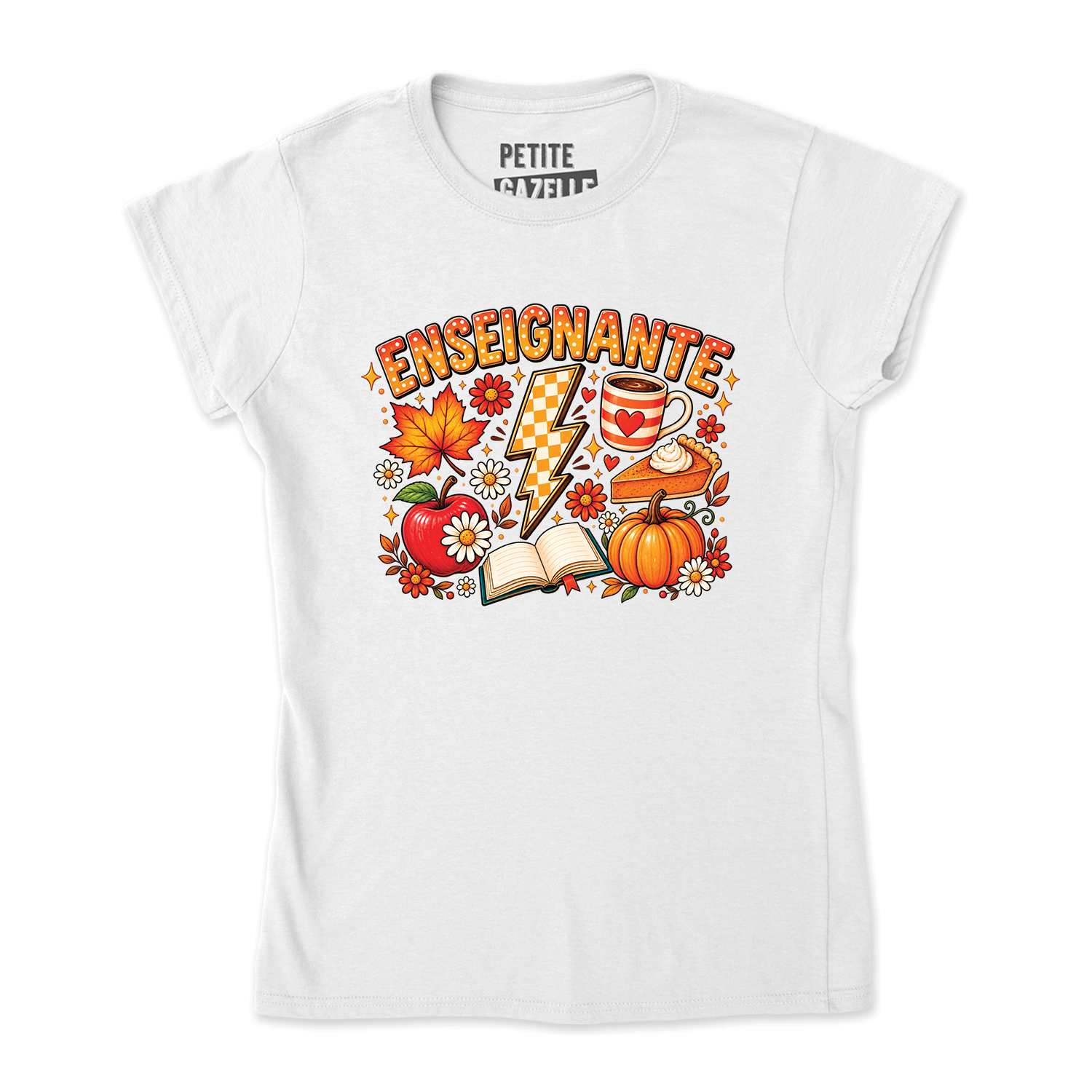 TSHIRT AJUSTÉ | Enseignante Automne
