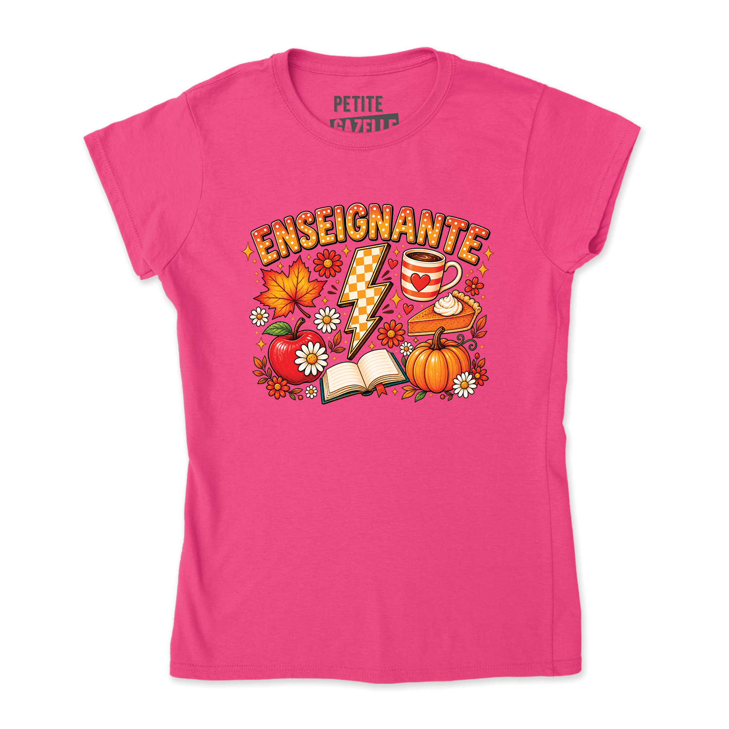 TSHIRT AJUSTÉ | Enseignante Automne