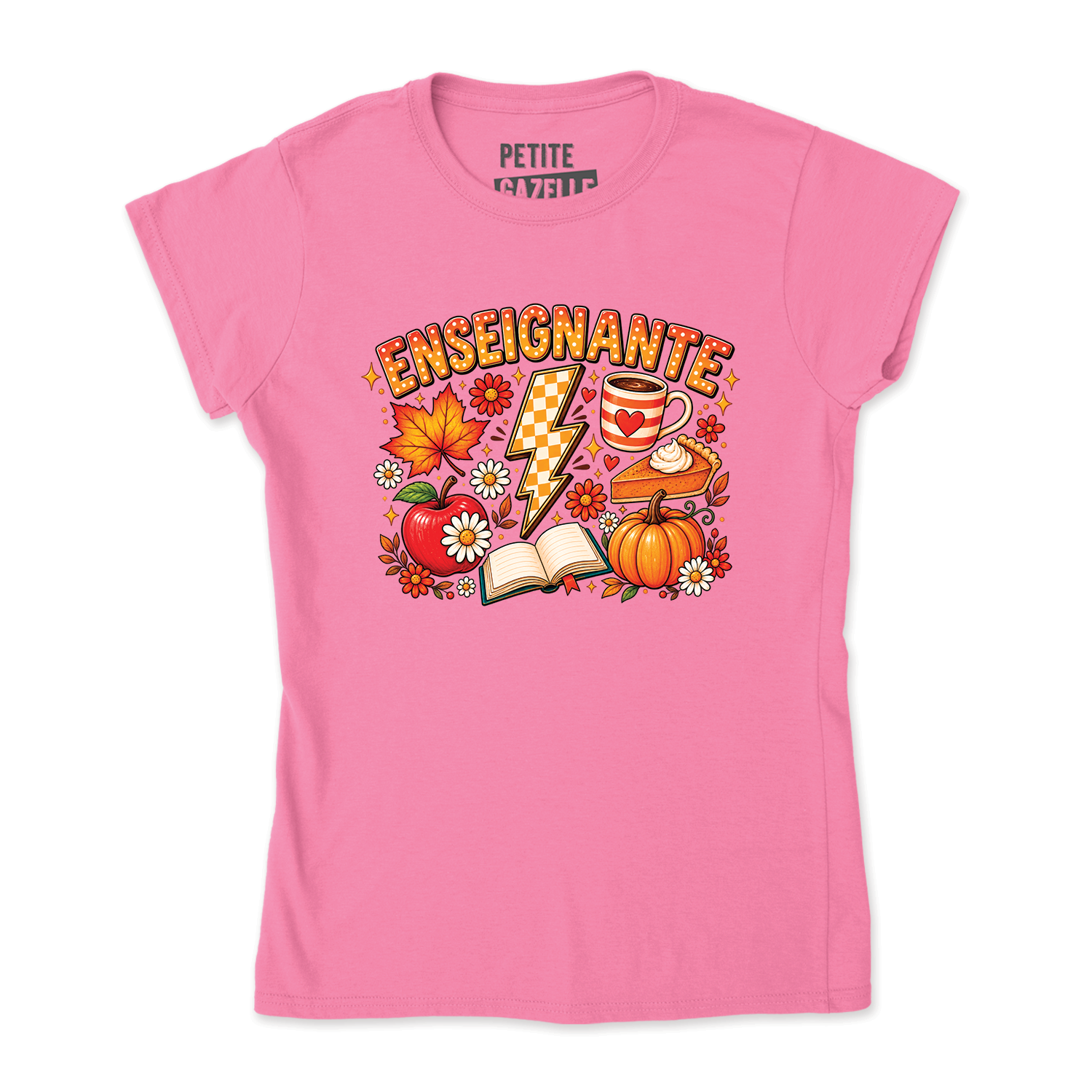TSHIRT AJUSTÉ | Enseignante Automne