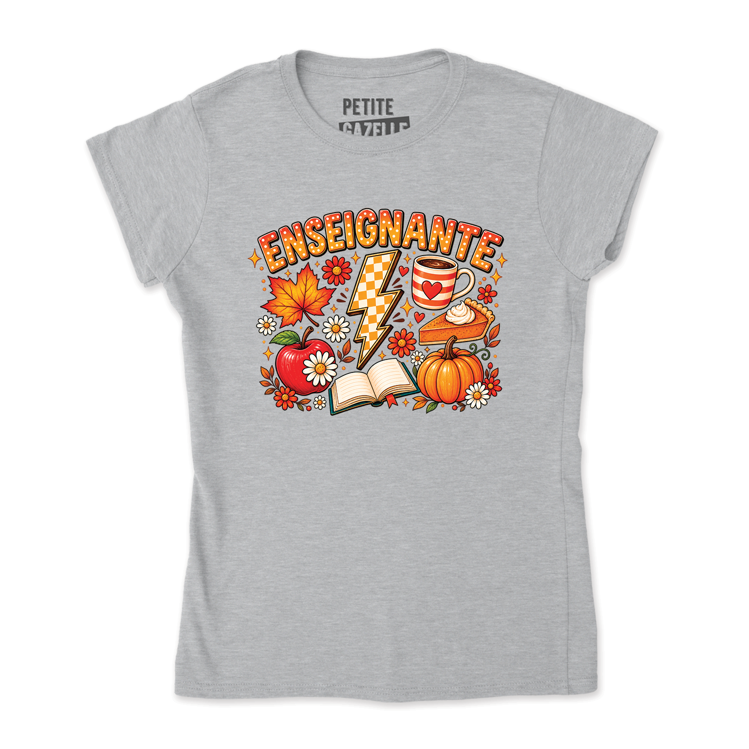 TSHIRT AJUSTÉ | Enseignante Automne