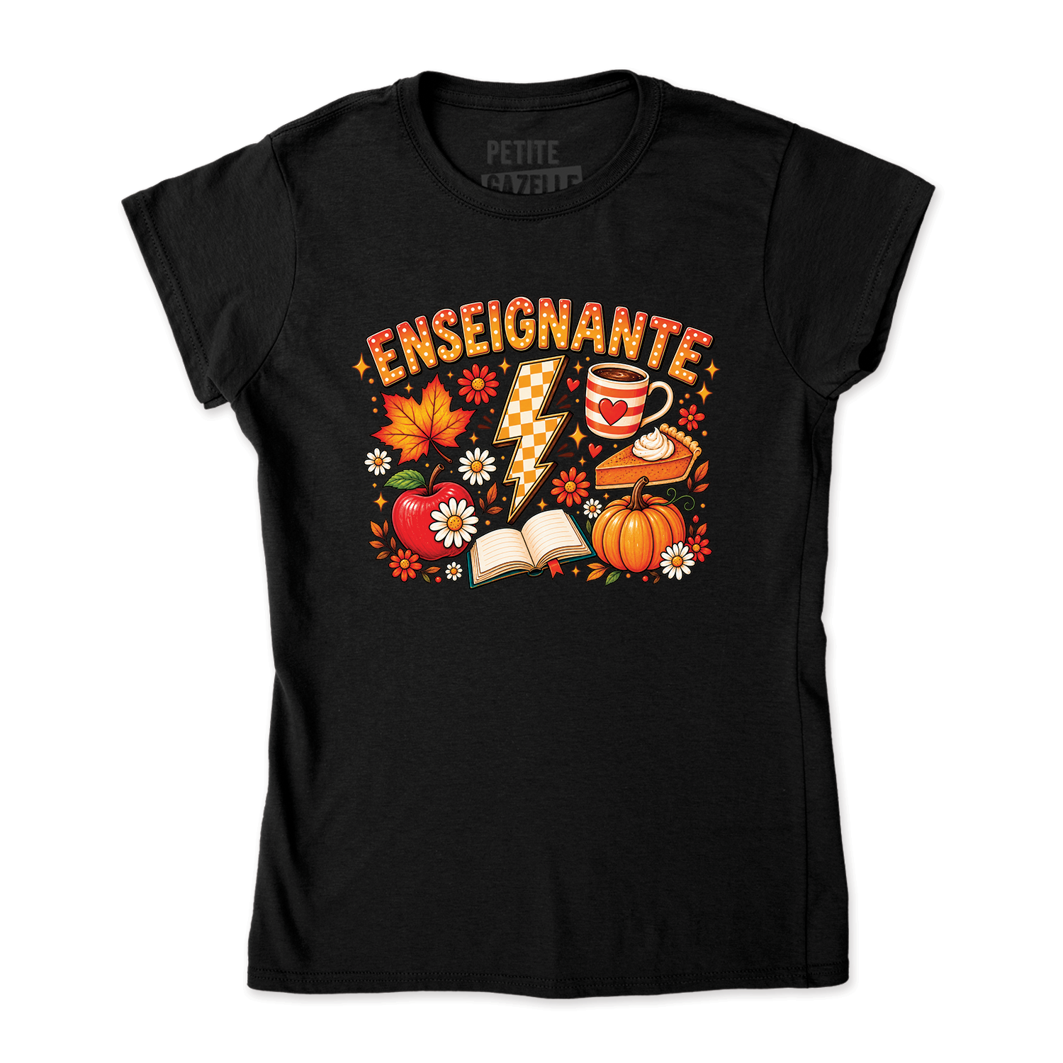 TSHIRT AJUSTÉ | Enseignante Automne