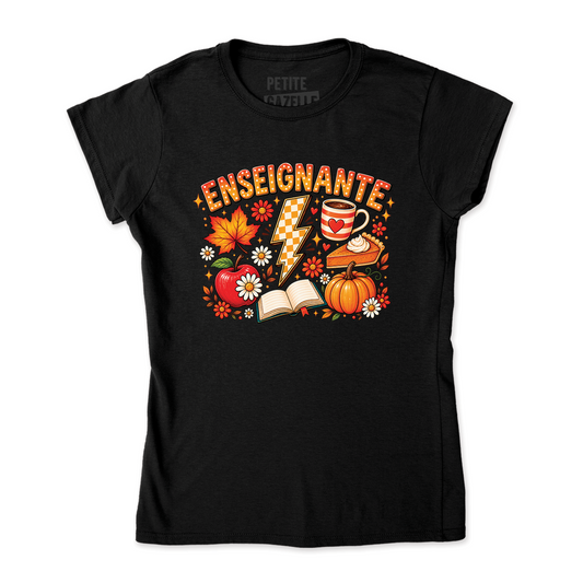 TSHIRT AJUSTÉ | Enseignante Automne