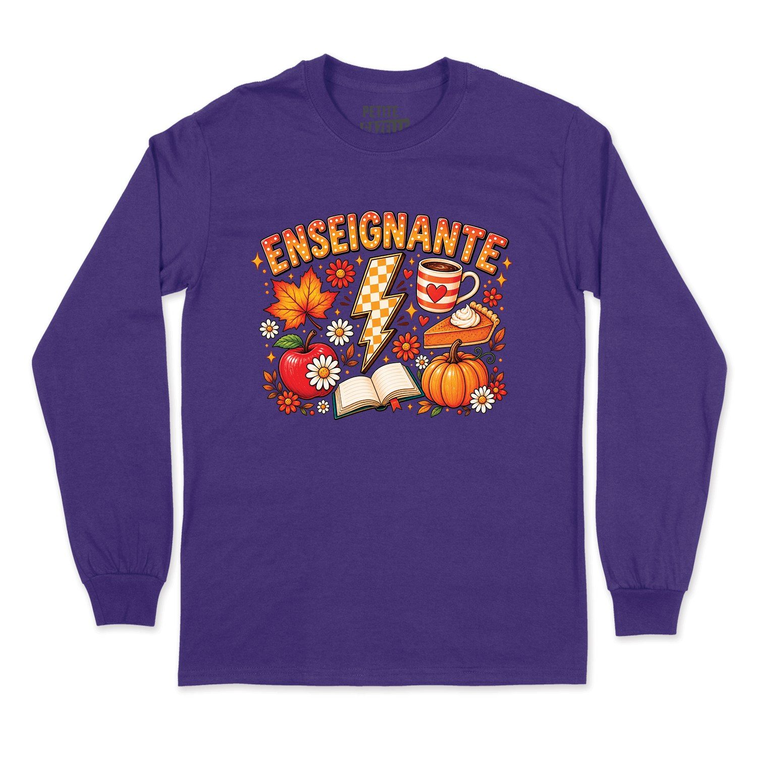 T-SHIRT À MANCHES LONGUES | Enseignante Automne