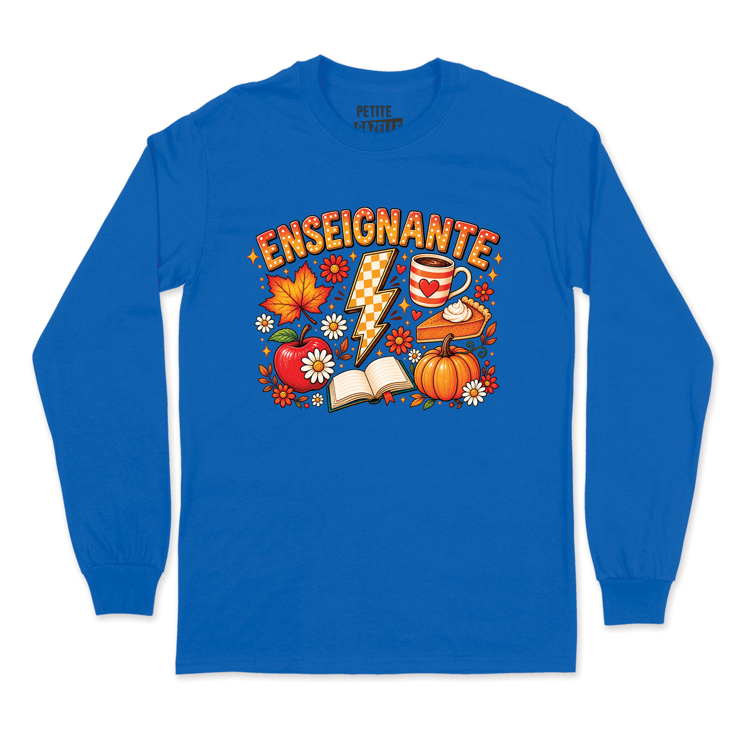 T-SHIRT À MANCHES LONGUES | Enseignante Automne