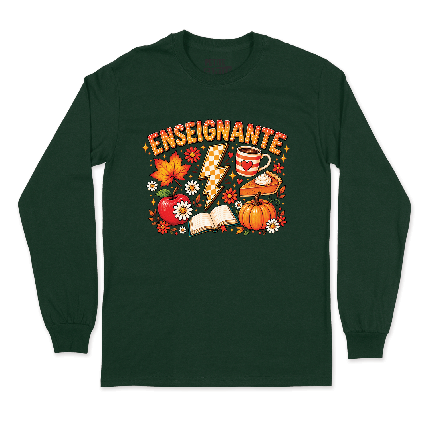 T-SHIRT À MANCHES LONGUES | Enseignante Automne