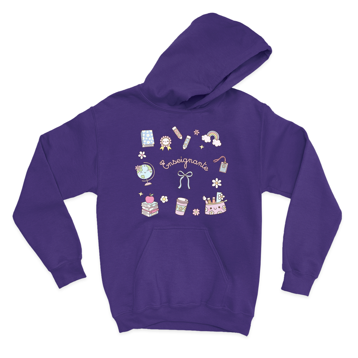 HOODIE | Enseignante Pastel