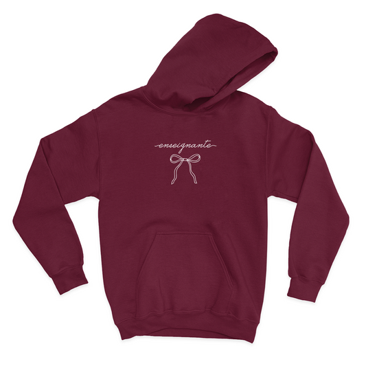 HOODIE | Enseignante Ruban