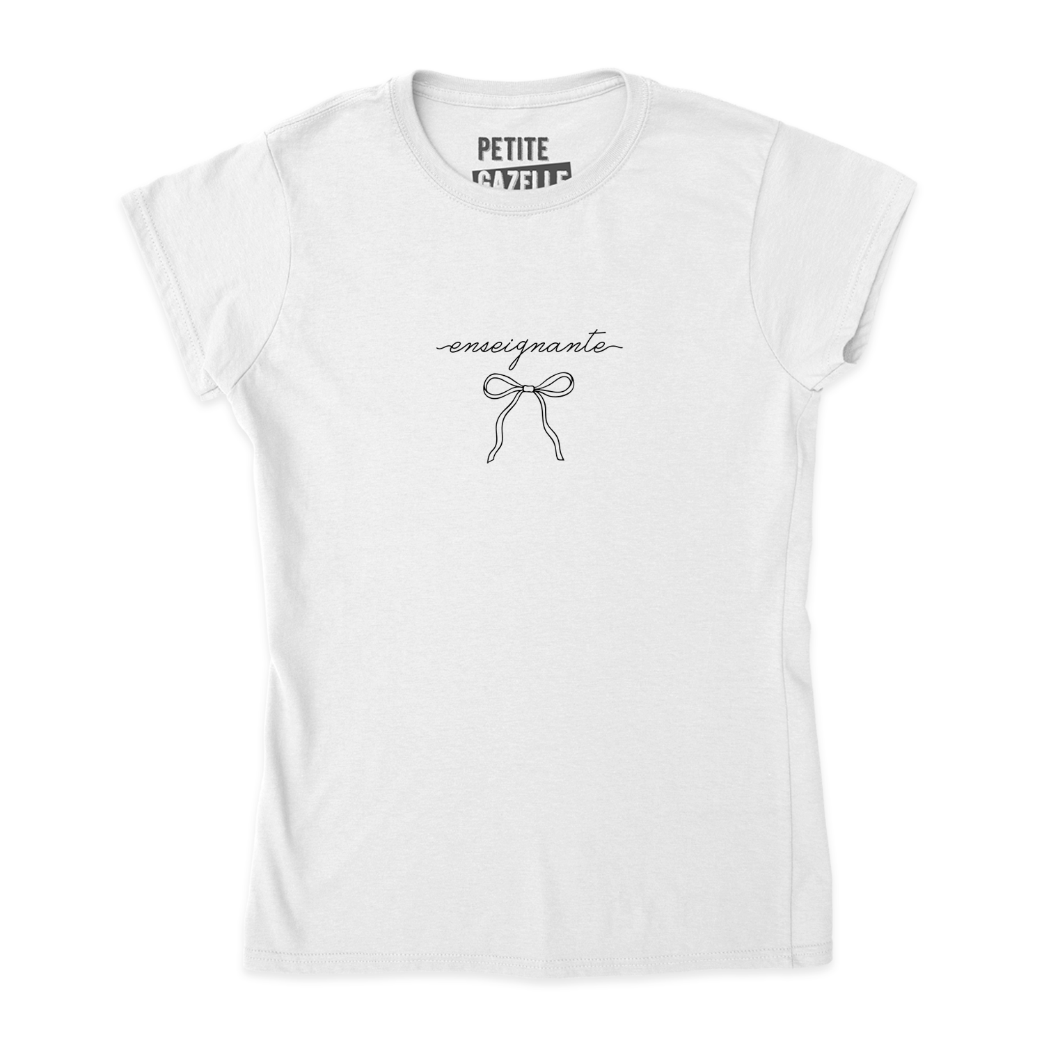 TSHIRT AJUSTÉ | Enseignante Ruban