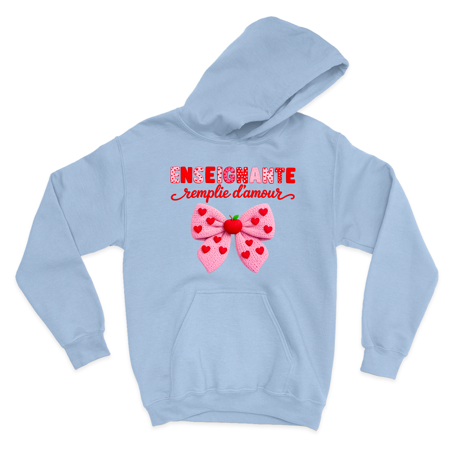 HOODIE | Enseignante Tricotée