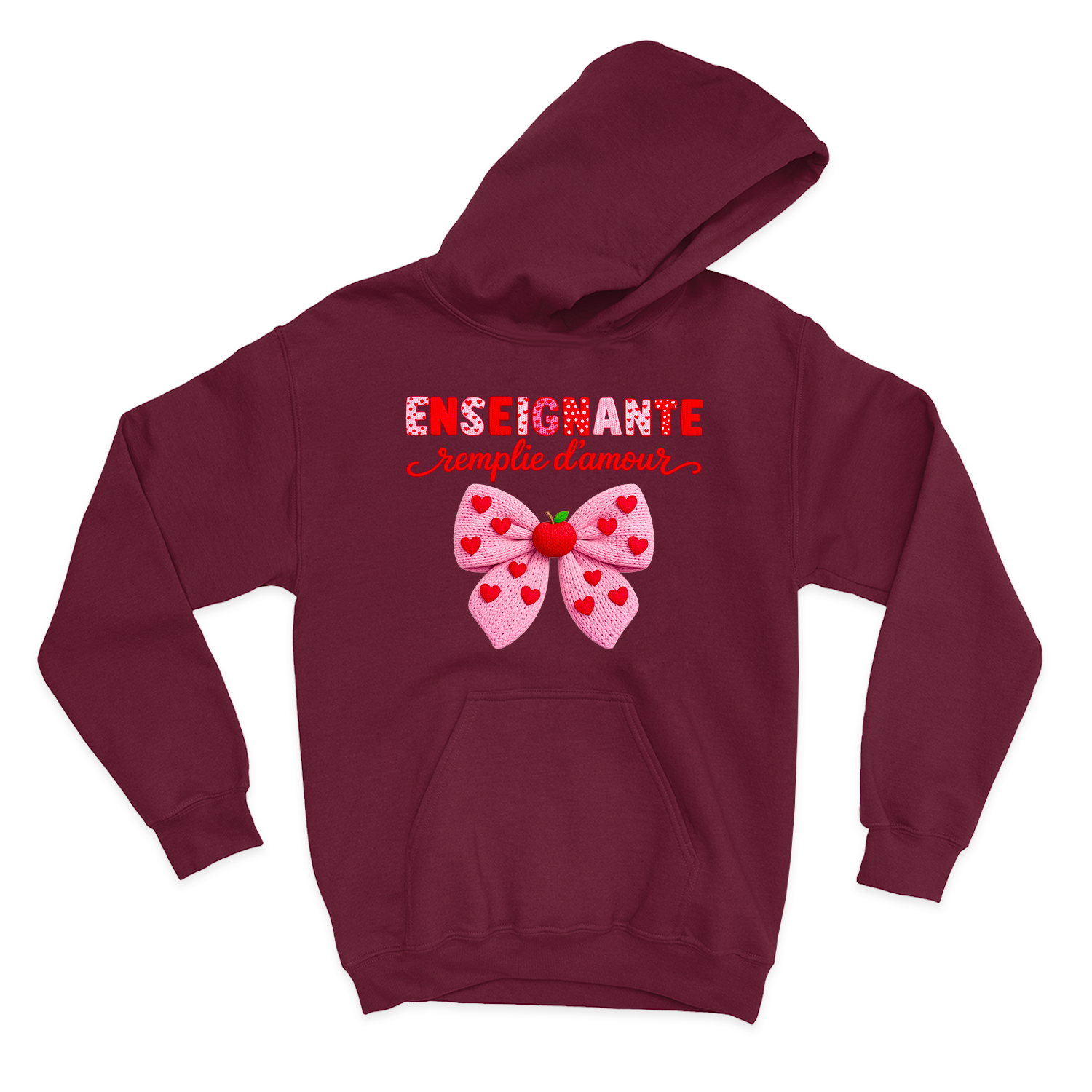 HOODIE | Enseignante Tricotée