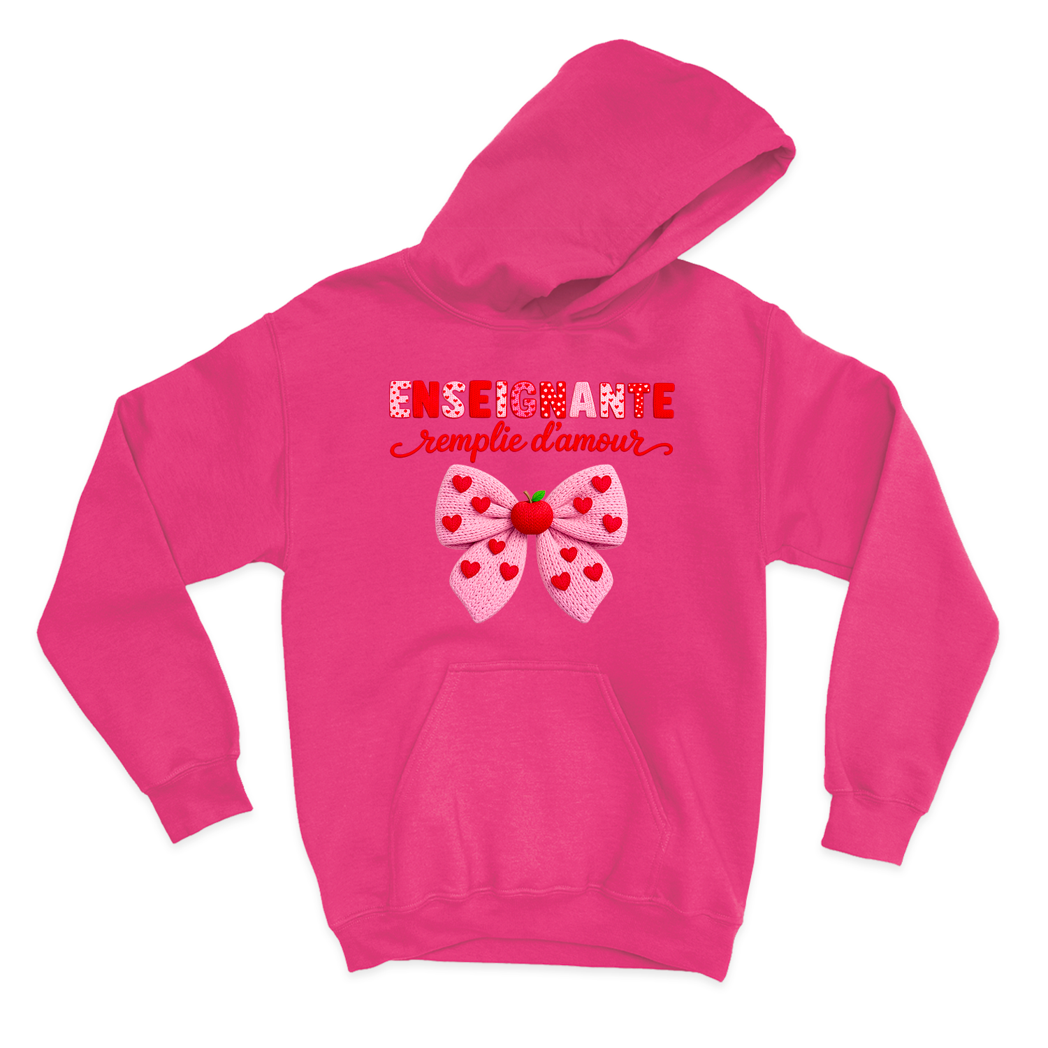 HOODIE | Enseignante Tricotée