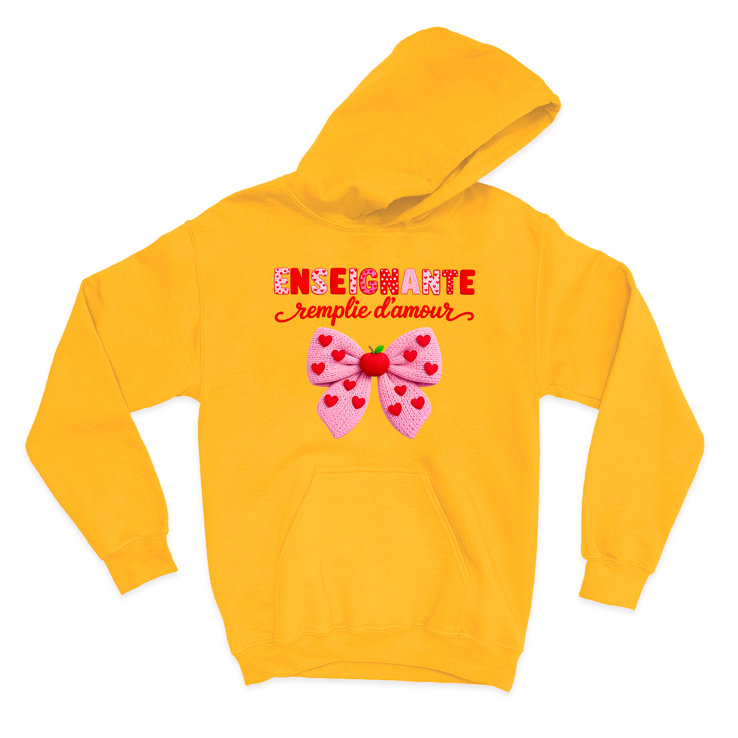 HOODIE | Enseignante Tricotée