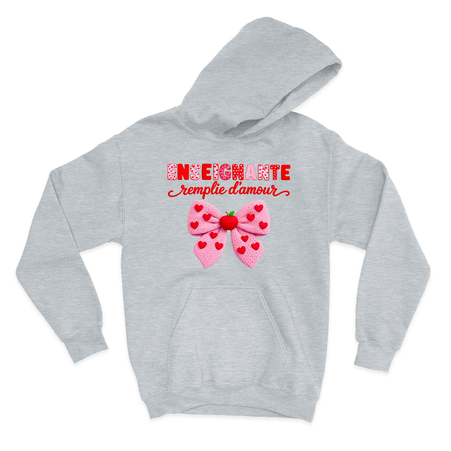 HOODIE | Enseignante Tricotée
