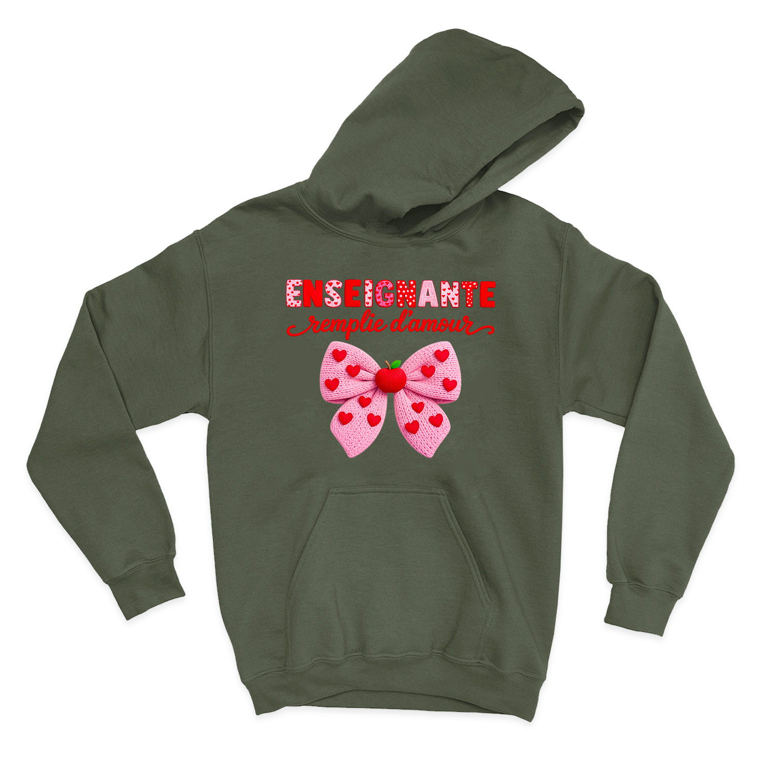 HOODIE | Enseignante Tricotée