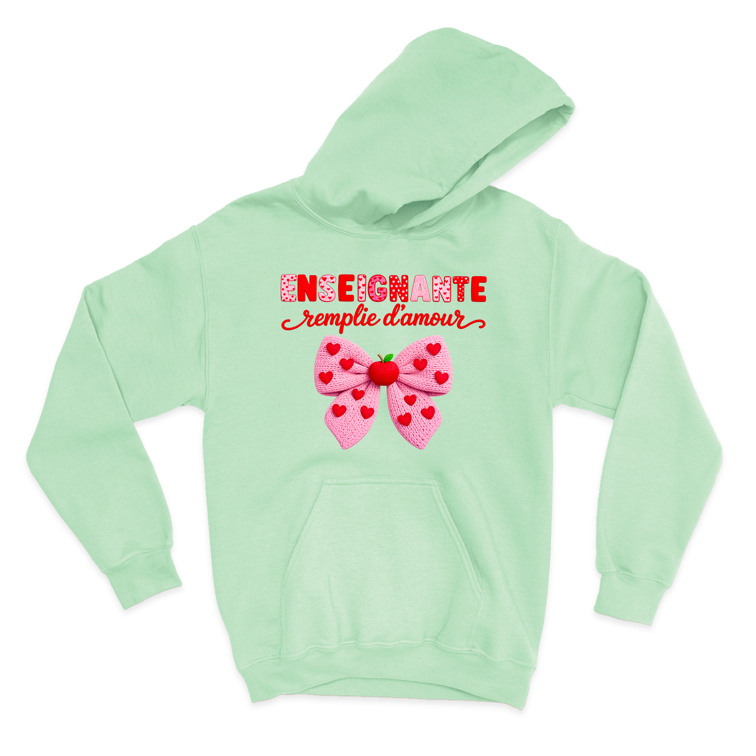 HOODIE | Enseignante Tricotée