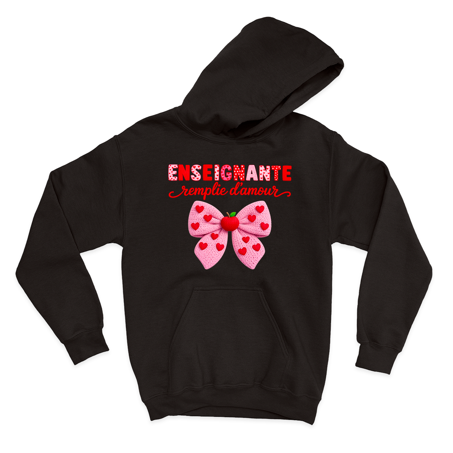 HOODIE | Enseignante Tricotée