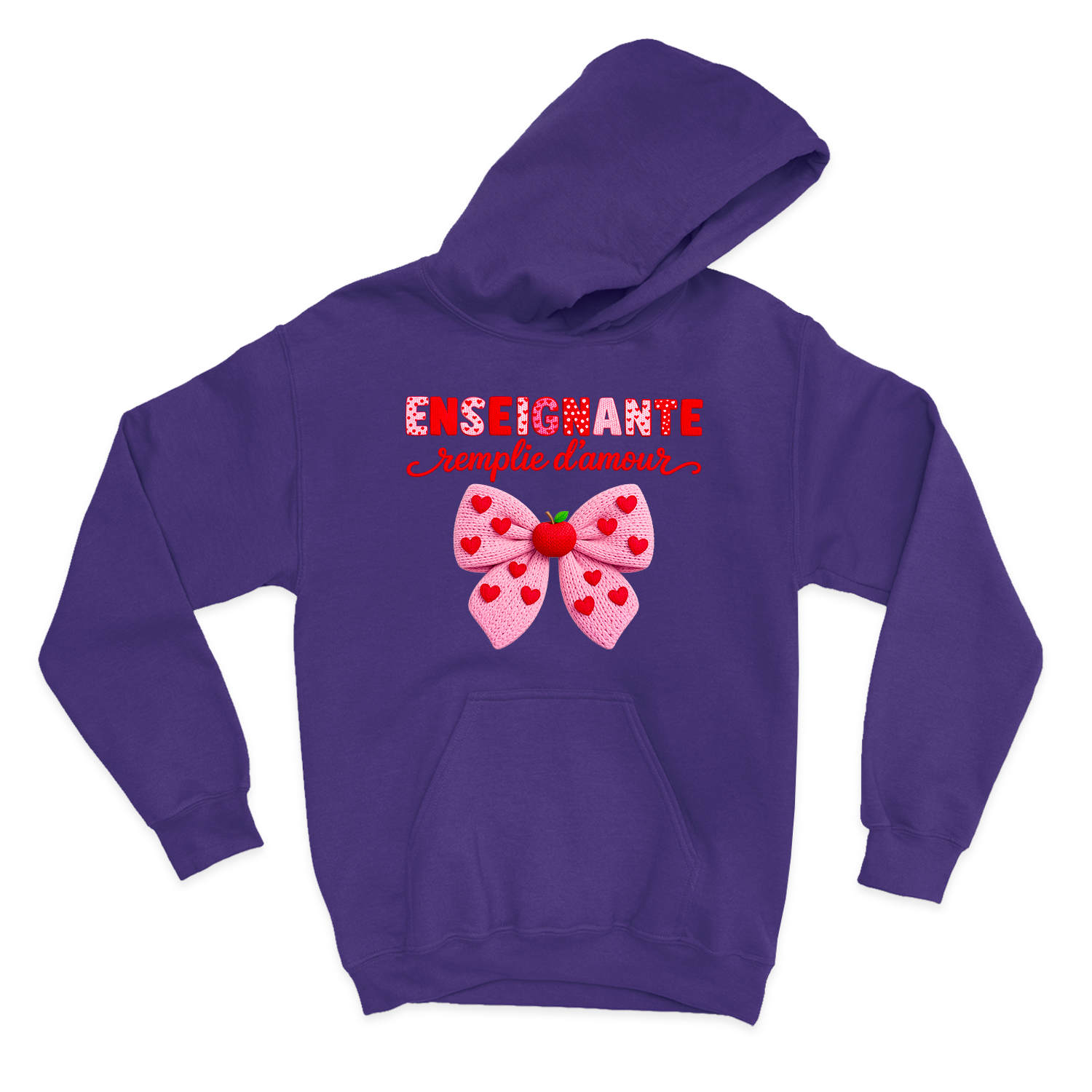 HOODIE | Enseignante Tricotée