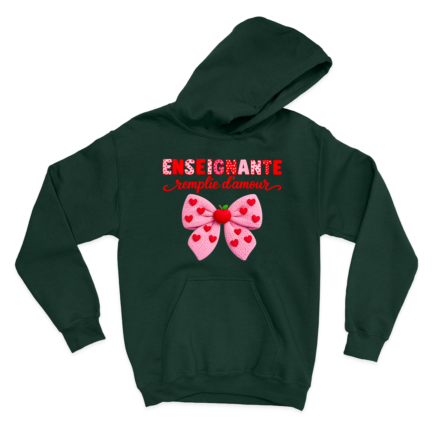 HOODIE | Enseignante Tricotée