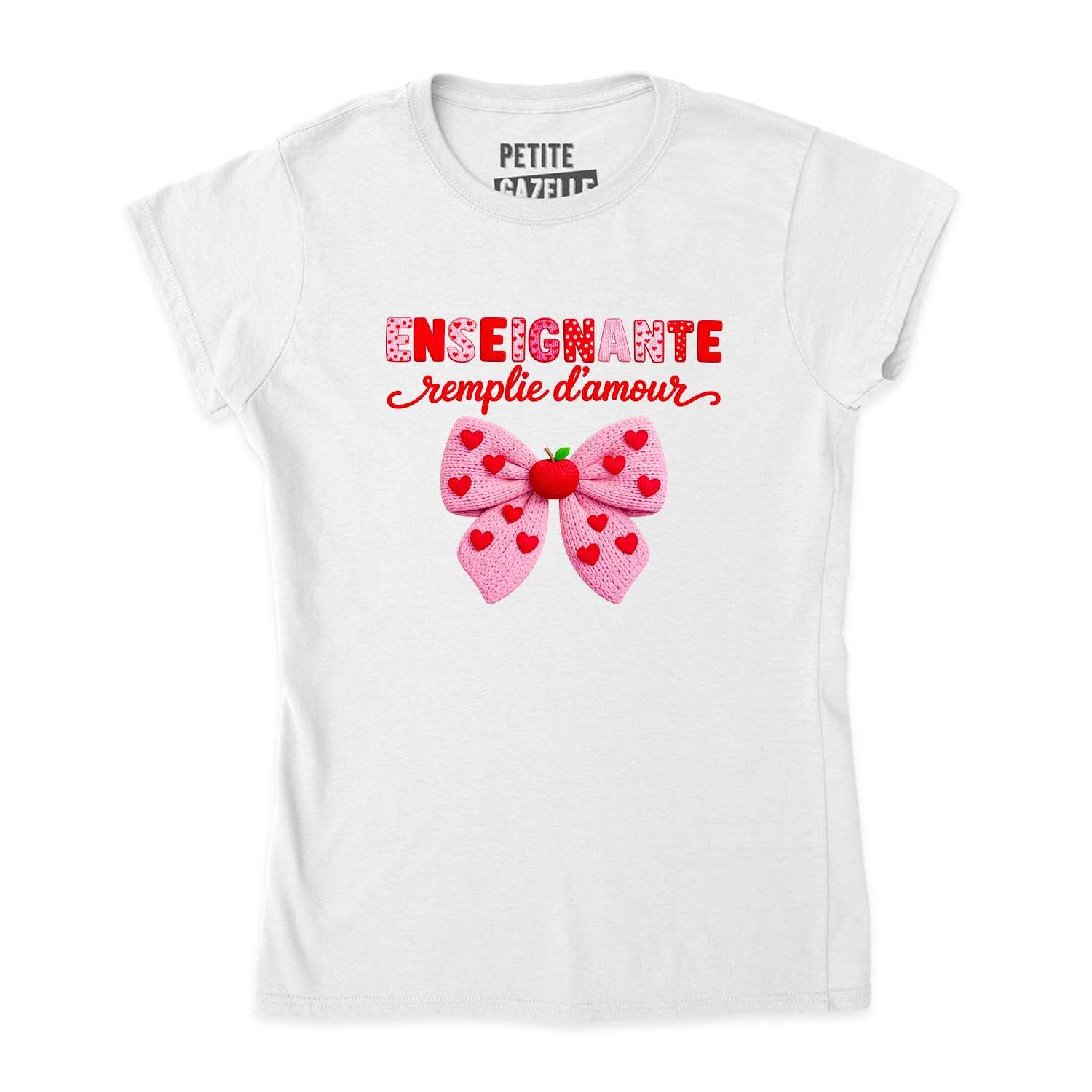 TSHIRT AJUSTÉ | Enseignante Tricotée