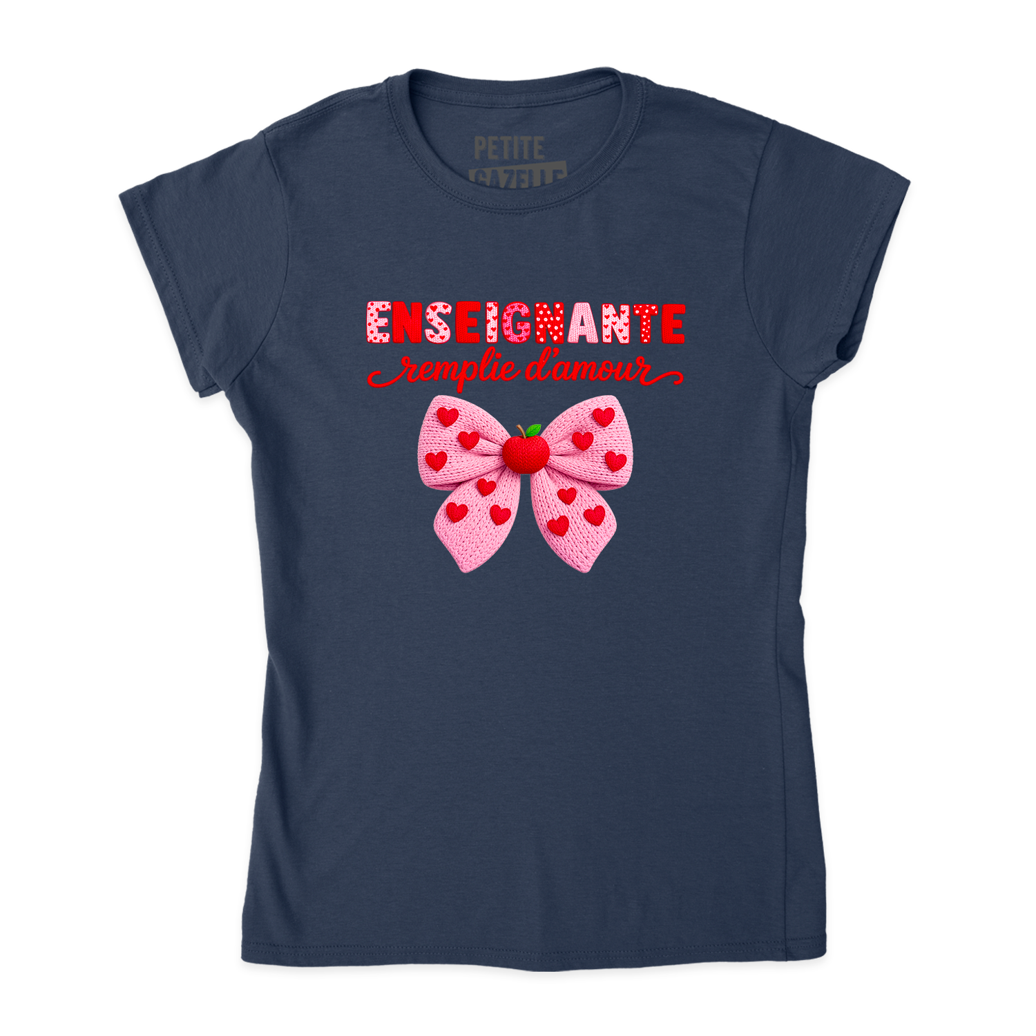 TSHIRT AJUSTÉ | Enseignante Tricotée