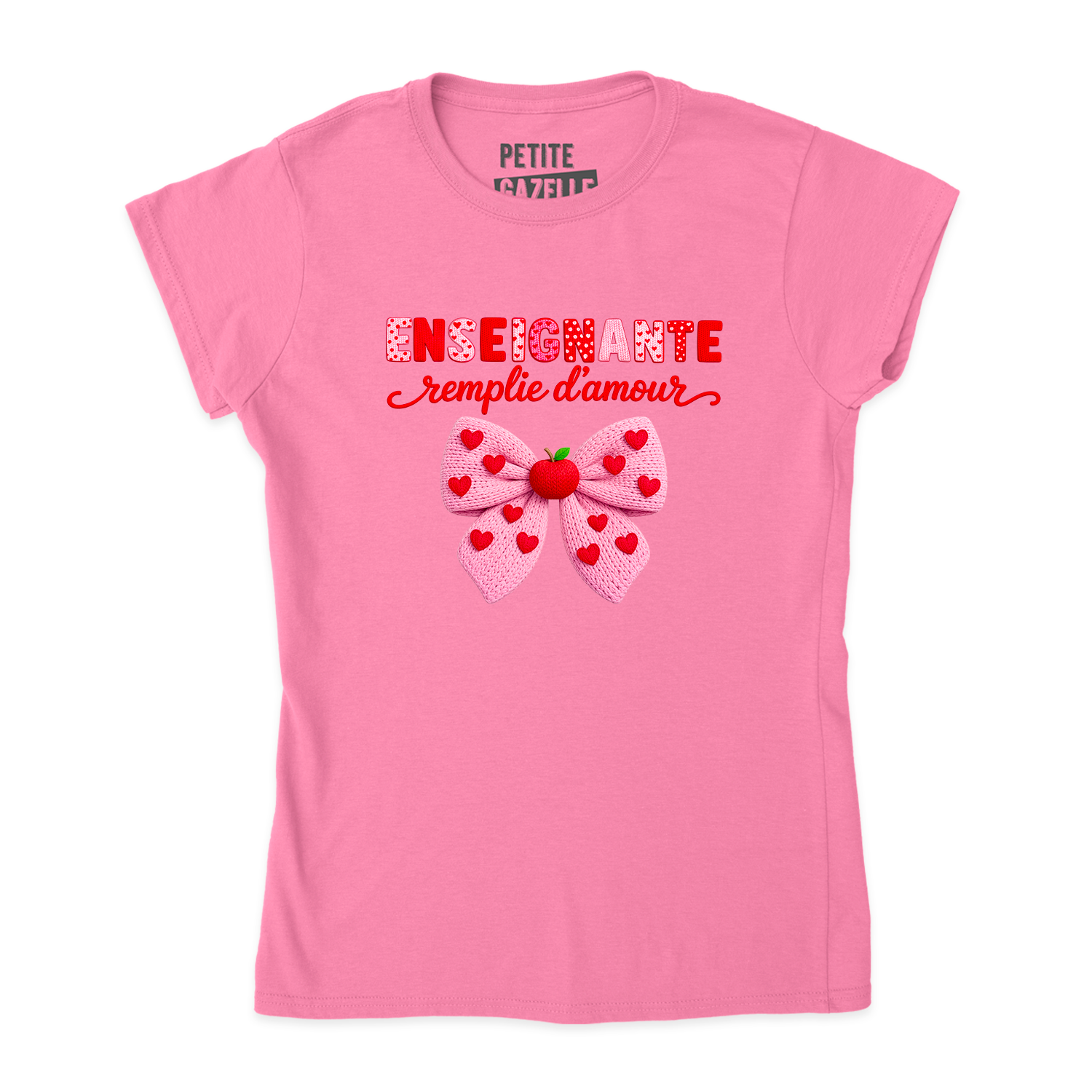 TSHIRT AJUSTÉ | Enseignante Tricotée