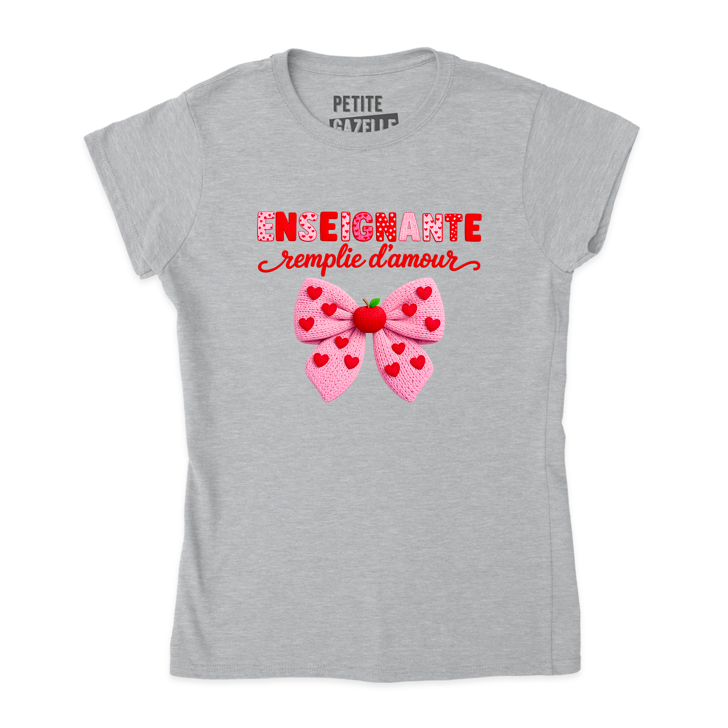 TSHIRT AJUSTÉ | Enseignante Tricotée