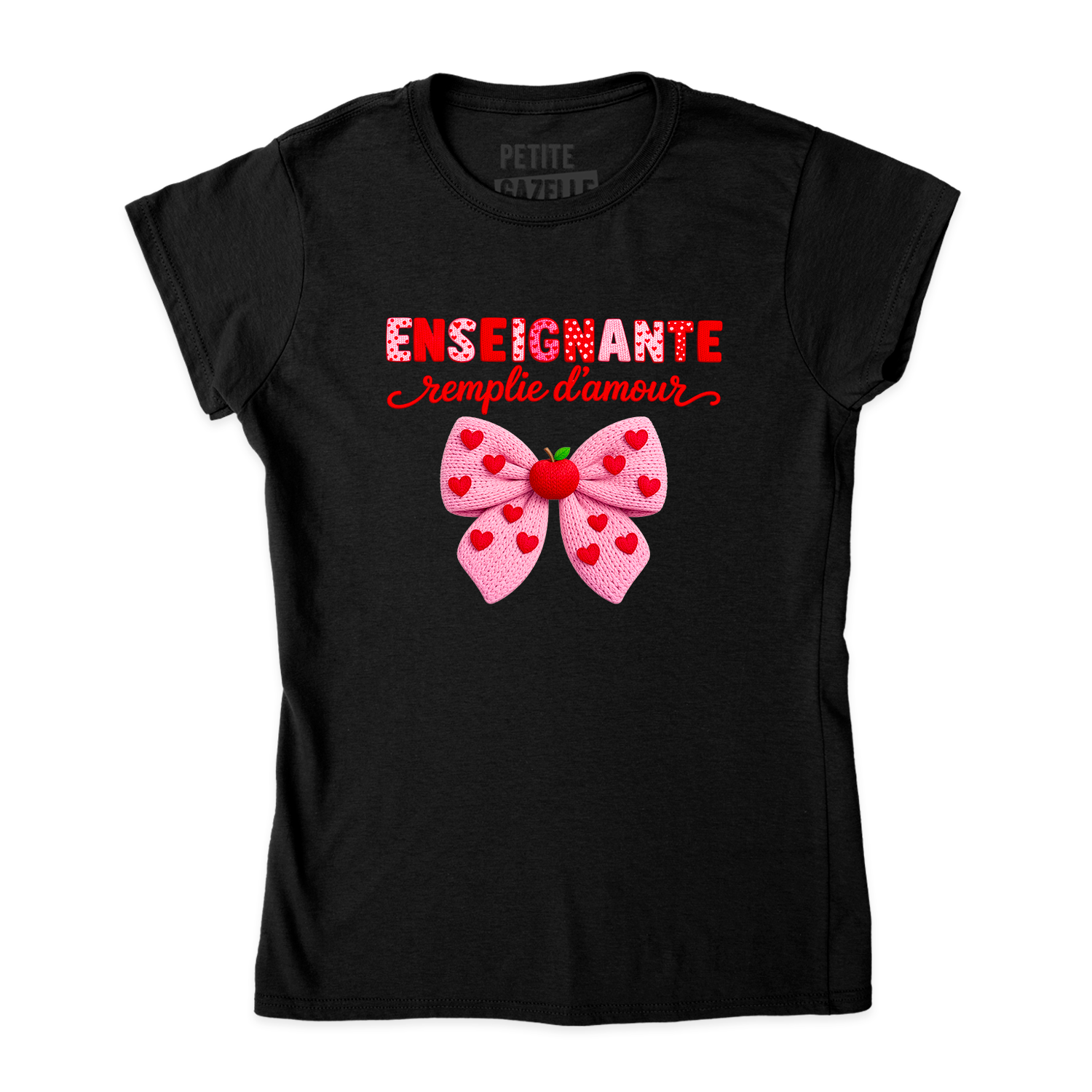 TSHIRT AJUSTÉ | Enseignante Tricotée