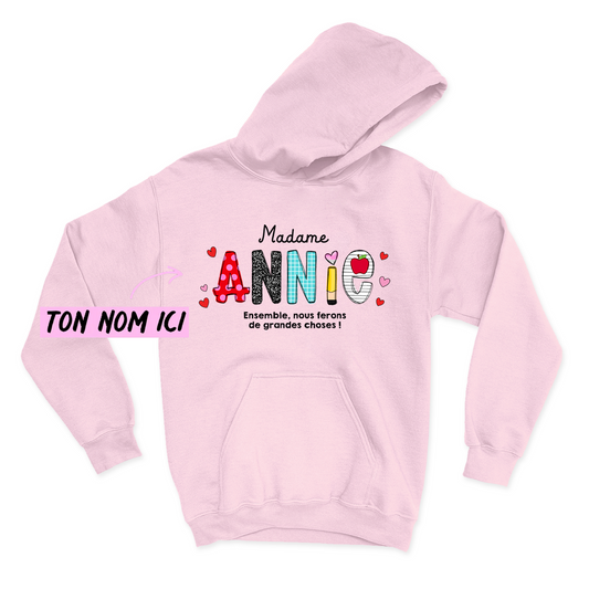 HOODIE | Ensemble, nous ferons de grandes choses !