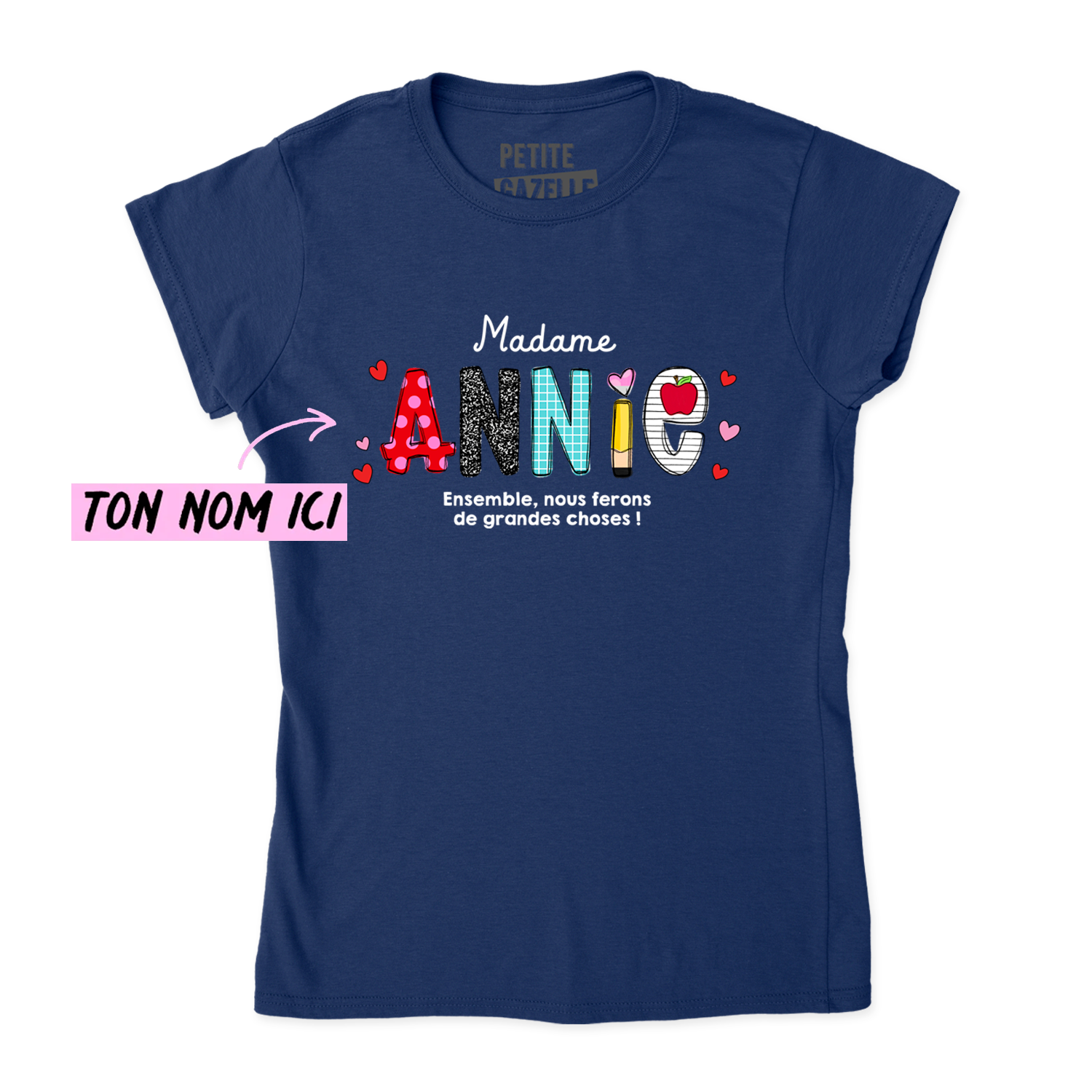 TSHIRT AJUSTÉ | Ensemble, nous ferons de grandes choses !