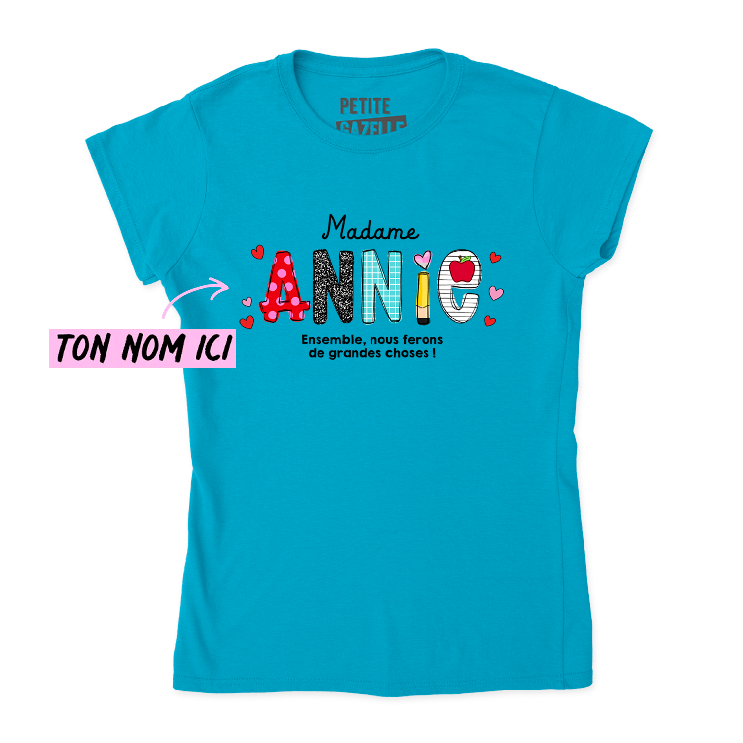 TSHIRT AJUSTÉ | Ensemble, nous ferons de grandes choses !