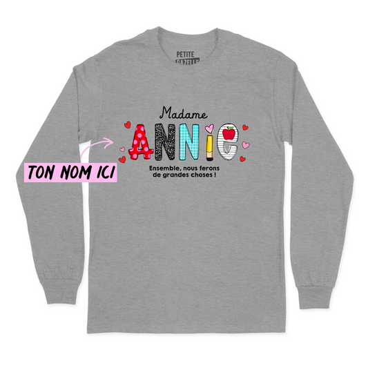 T-SHIRT À MANCHES LONGUES | Ensemble, nous ferons de grandes choses !