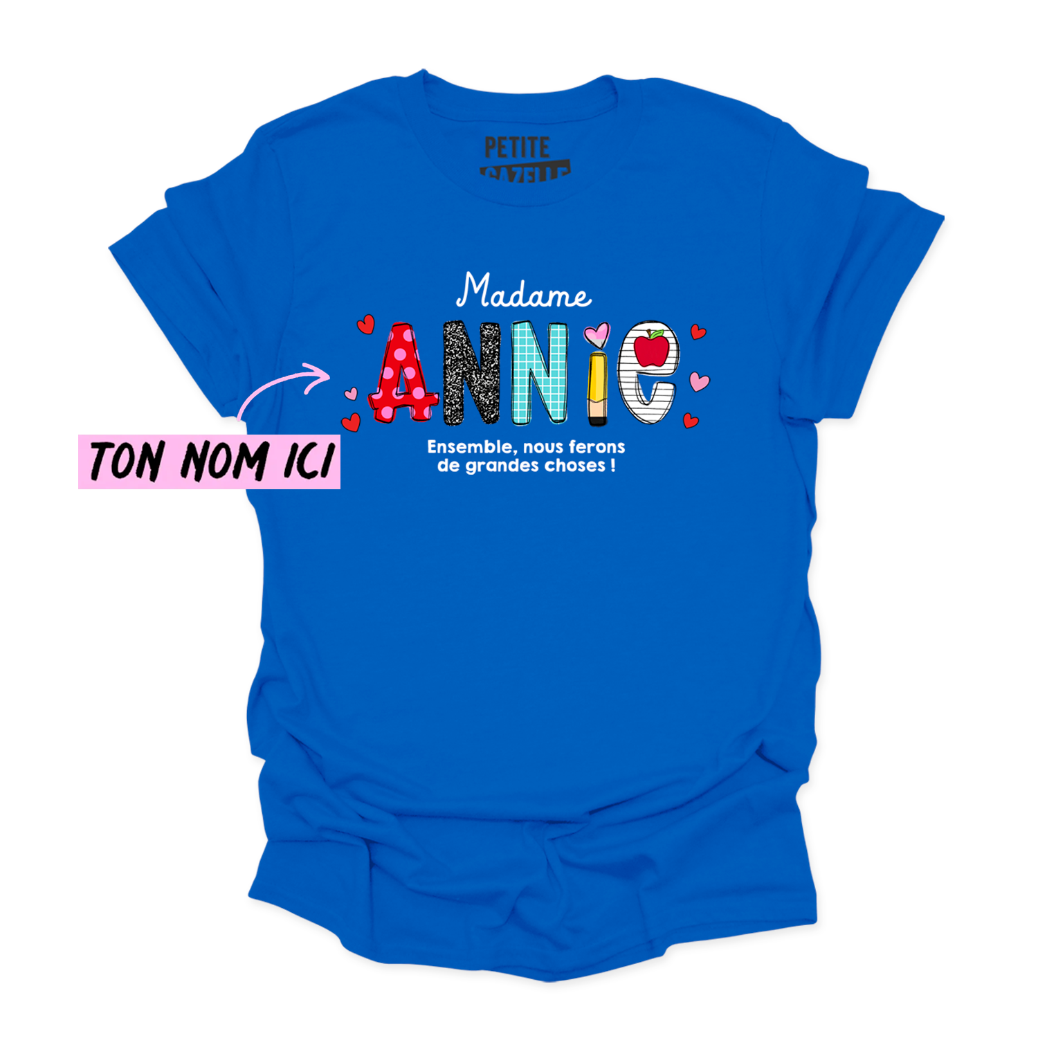 T-SHIRT COL ROND | Ensemble, nous ferons de grandes choses !