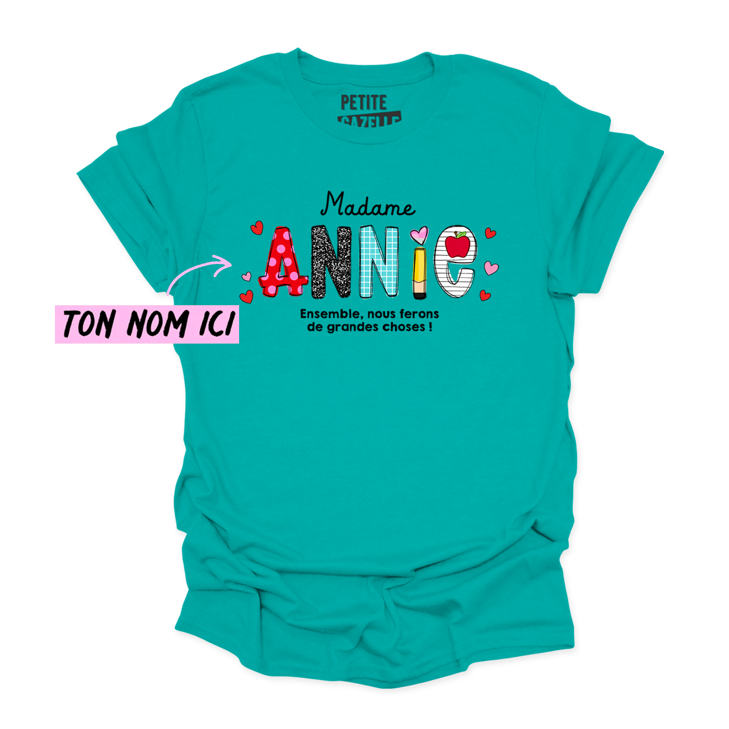 T-SHIRT COL ROND | Ensemble, nous ferons de grandes choses !