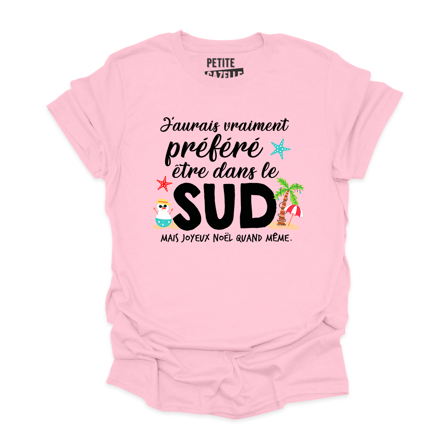 T-SHIRT COL ROND | J'aurais préféré être dans le sud