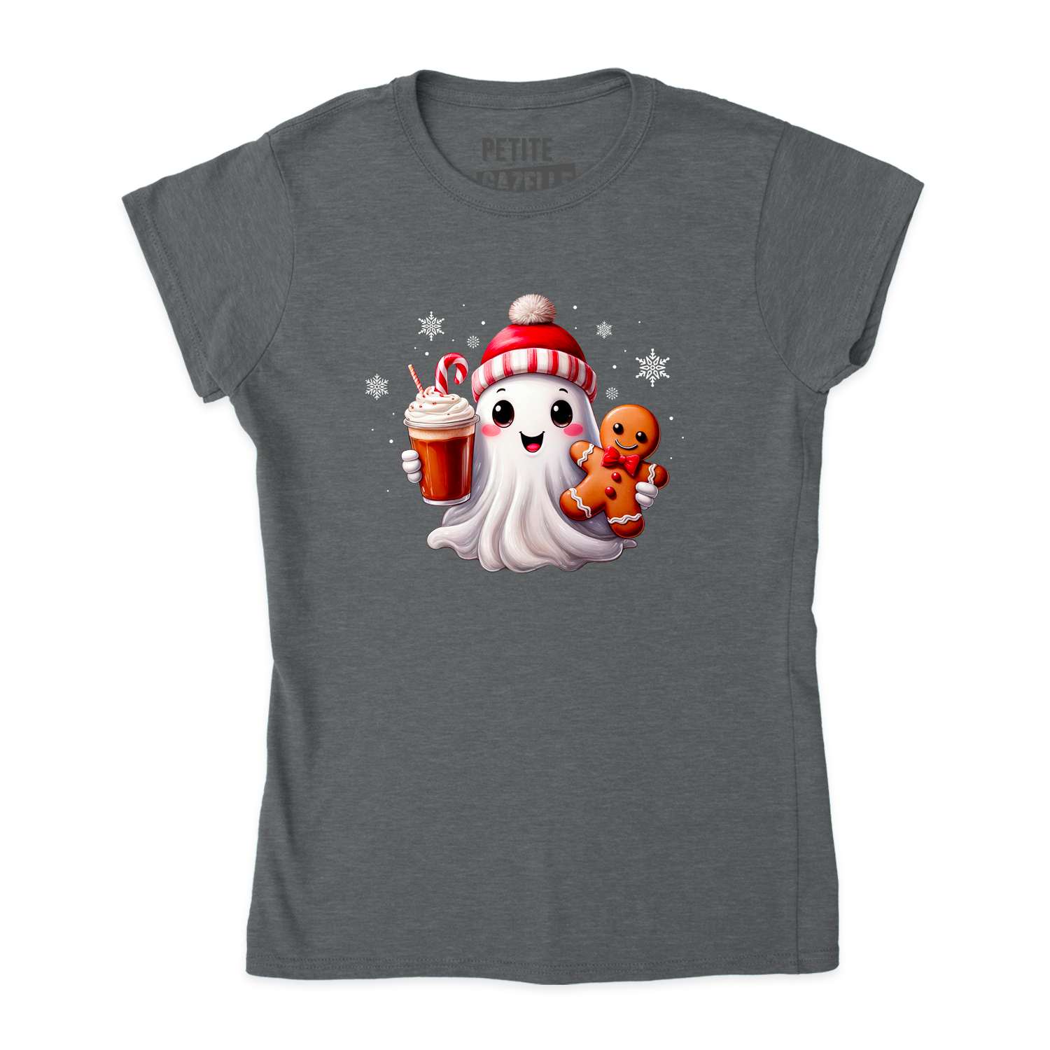 TSHIRT AJUSTÉ | Mignon fantôme de Noël