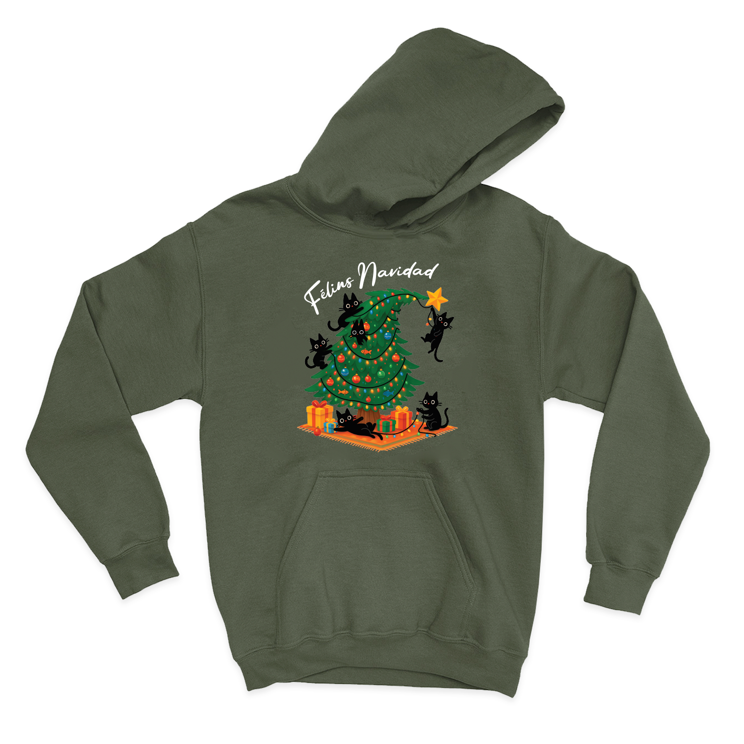 HOODIE | Félins Navidad