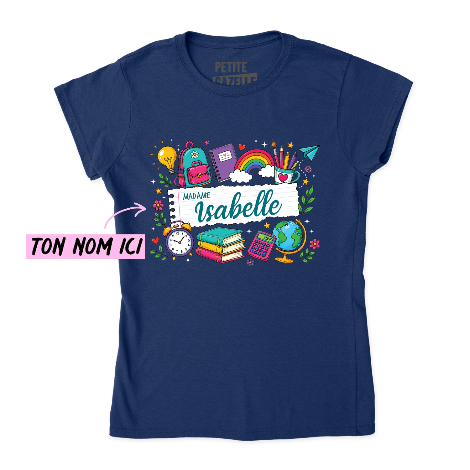 TSHIRT AJUSTÉ | Feuille Lignée