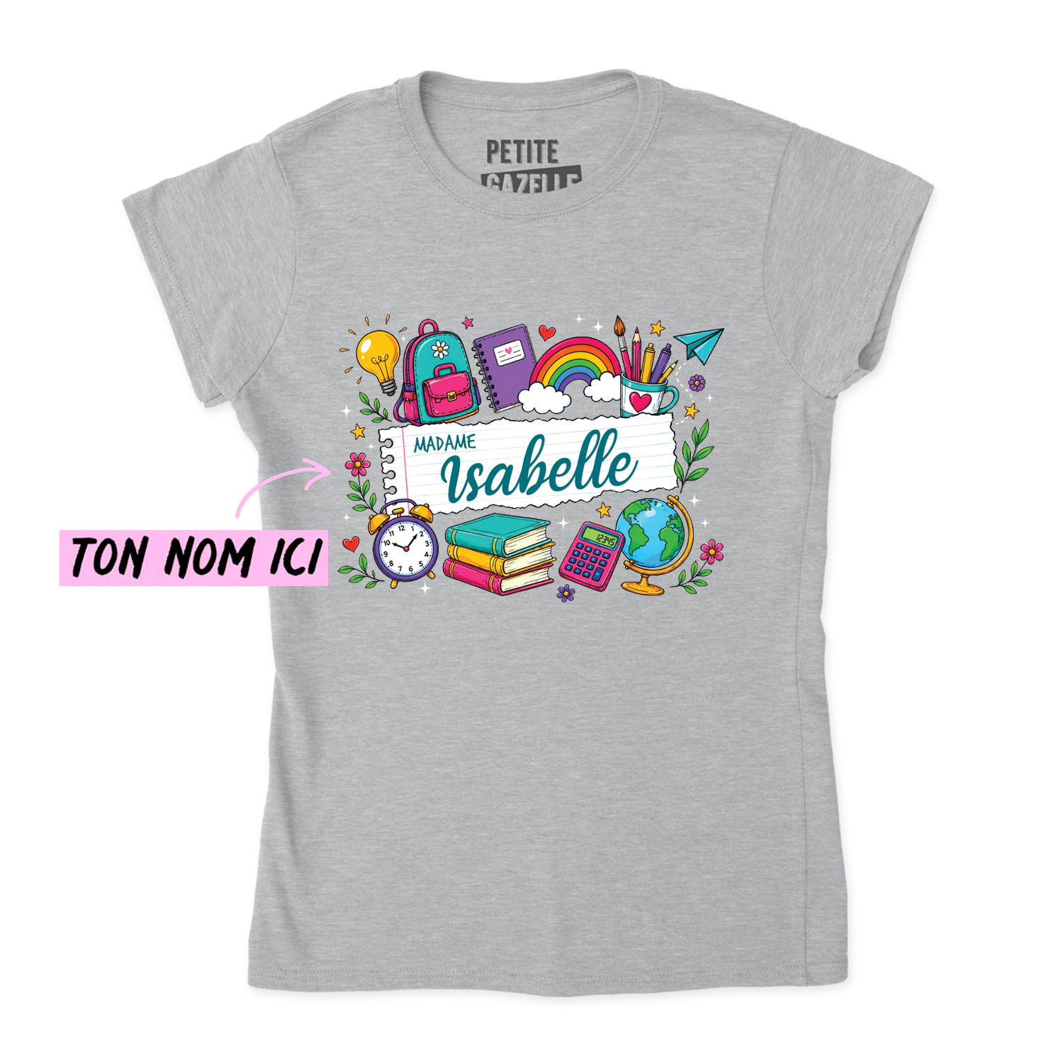 TSHIRT AJUSTÉ | Feuille Lignée