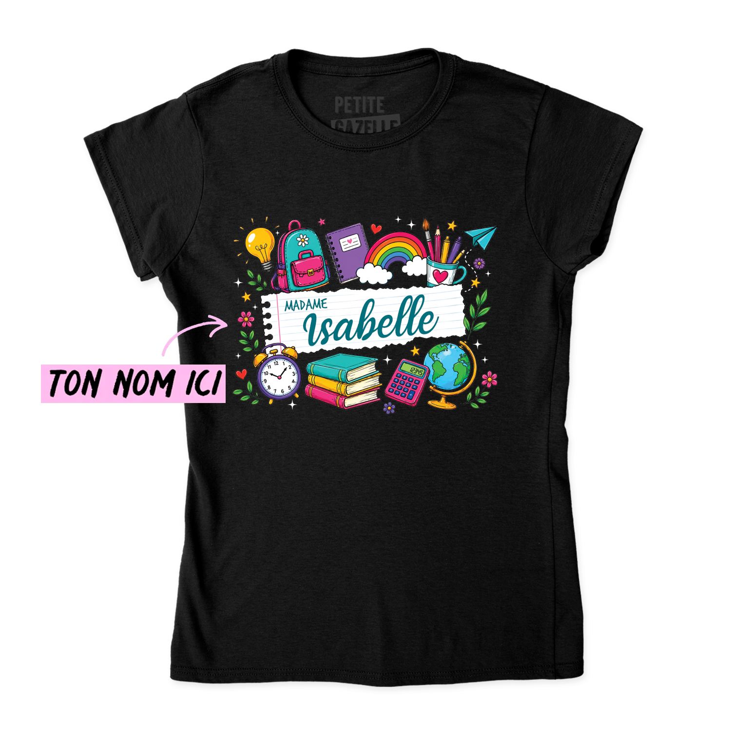 TSHIRT AJUSTÉ | Feuille Lignée