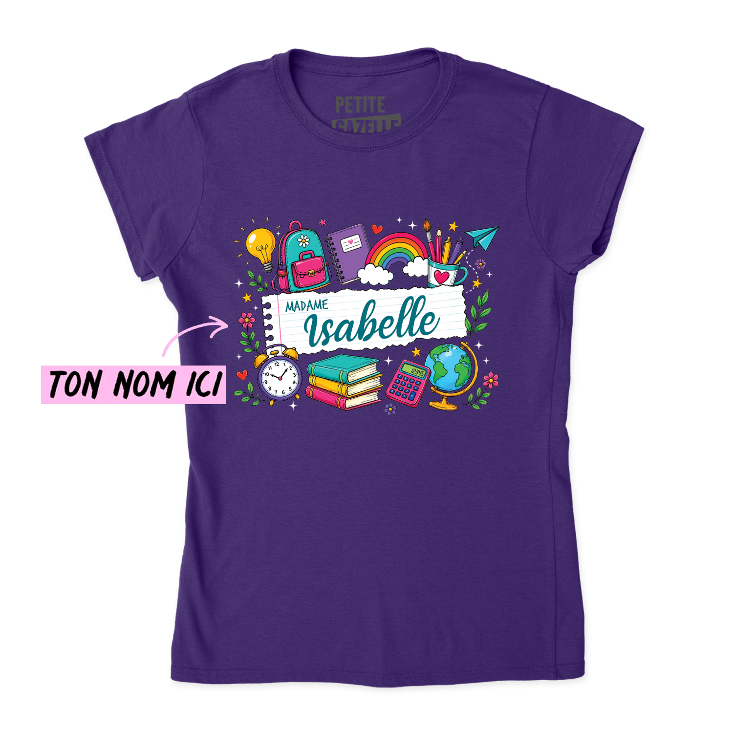 TSHIRT AJUSTÉ | Feuille Lignée