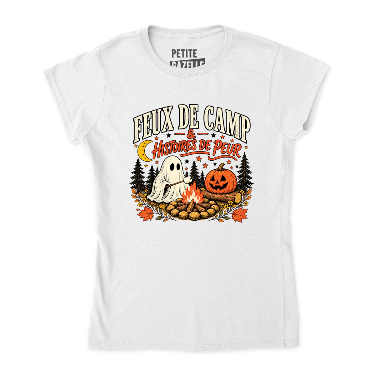 TSHIRT AJUSTÉ | Feux de camp et histoires de peur