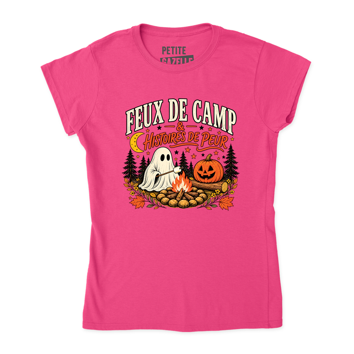 TSHIRT AJUSTÉ | Feux de camp et histoires de peur