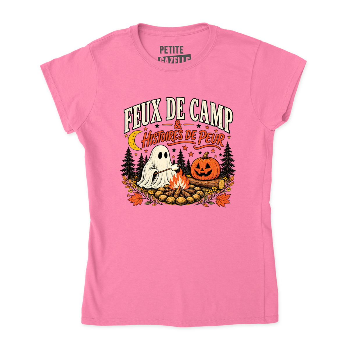 TSHIRT AJUSTÉ | Feux de camp et histoires de peur